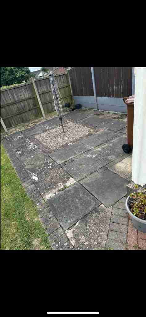dirty patio